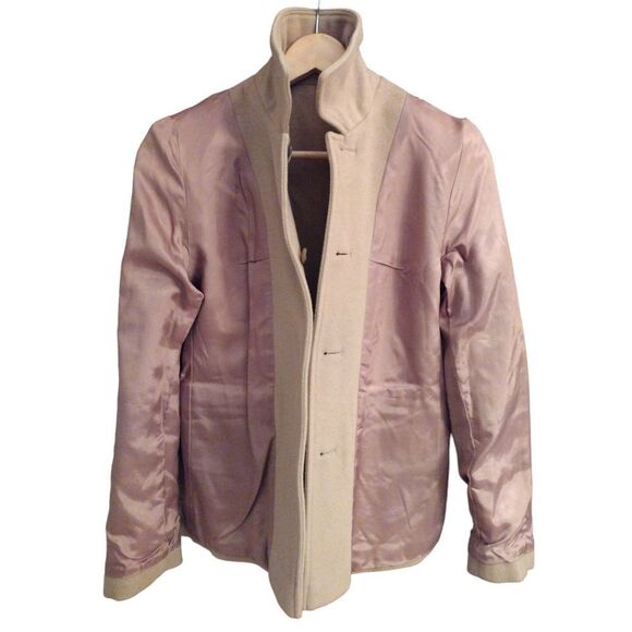 Charles Gray London Wool / Cashmere Blazer Jacket, Size S, Tan NWOT - Picture 4 of 8